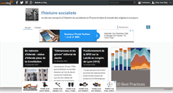Desktop Screenshot of histoire-socialiste.over-blog.fr