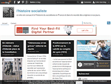 Tablet Screenshot of histoire-socialiste.over-blog.fr