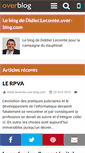 Mobile Screenshot of didier.lecomte.over-blog.com