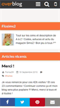 Mobile Screenshot of flosims2.over-blog.com