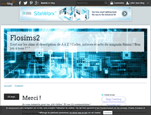 Tablet Screenshot of flosims2.over-blog.com