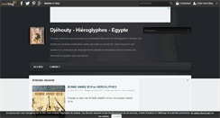 Desktop Screenshot of hieroglyphes.over-blog.com