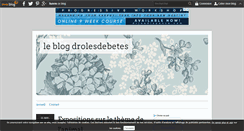 Desktop Screenshot of drolesdebetes.over-blog.com