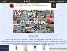 Tablet Screenshot of blog-et-broc.over-blog.fr