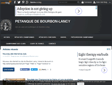 Tablet Screenshot of amis-petanque-bourbon-lancy.over-blog.com