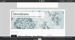 Desktop Screenshot of melodirama.over-blog.com