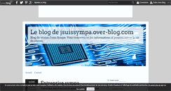 Desktop Screenshot of jsuissympa.over-blog.com