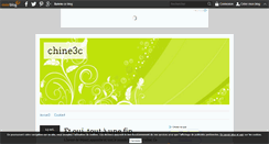 Desktop Screenshot of chine3c.over-blog.com
