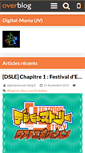Mobile Screenshot of digimania.over-blog.fr