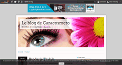 Desktop Screenshot of caracosmeto.over-blog.com