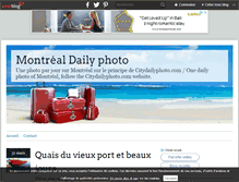 Tablet Screenshot of montrealdailyphoto.over-blog.com