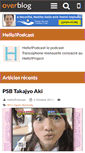 Mobile Screenshot of hello-podcast.over-blog.com