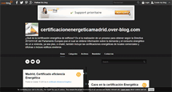 Desktop Screenshot of certificacionenergeticamadrid.over-blog.com
