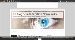 Desktop Screenshot of federationnouveaucentre76.over-blog.com