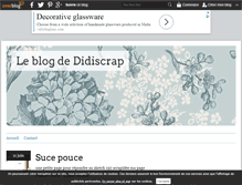 Tablet Screenshot of didiscrap.over-blog.fr