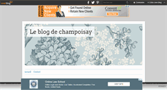 Desktop Screenshot of champoisay.over-blog.com