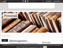 Tablet Screenshot of potentiel.over-blog.fr