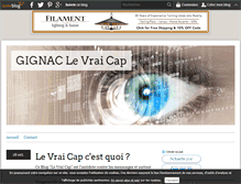 Tablet Screenshot of gignaclevraicap.over-blog.com