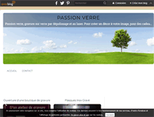 Tablet Screenshot of passionverre.over-blog.com