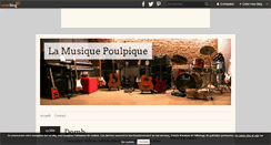 Desktop Screenshot of lamusiquepoulpique.over-blog.com