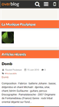 Mobile Screenshot of lamusiquepoulpique.over-blog.com
