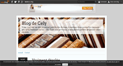 Desktop Screenshot of fic-cely.over-blog.com