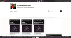 Desktop Screenshot of maisonderetraite.over-blog.com