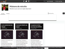Tablet Screenshot of maisonderetraite.over-blog.com