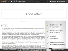 Tablet Screenshot of foodaffair.over-blog.com