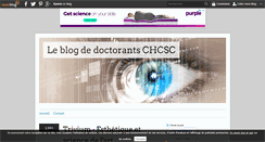 Desktop Screenshot of doctorantschcsc.over-blog.com