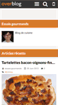 Mobile Screenshot of essais-gourmands.over-blog.com