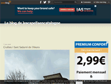 Tablet Screenshot of lescapellaencatalogne.over-blog.com