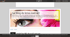 Desktop Screenshot of kriss-nail-art.over-blog.com
