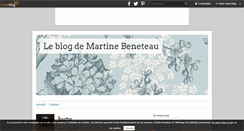 Desktop Screenshot of peintures-martine.over-blog.com
