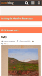 Mobile Screenshot of peintures-martine.over-blog.com