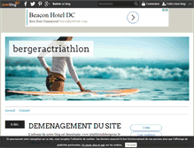 Tablet Screenshot of bergeractriathlon.over-blog.com