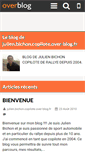 Mobile Screenshot of julien.bichon.copilote.over-blog.fr