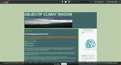 Desktop Screenshot of objectif-climat-raison.over-blog.com