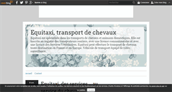 Desktop Screenshot of equitaxi.over-blog.fr