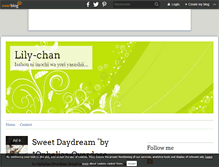 Tablet Screenshot of lily-chan.over-blog.com