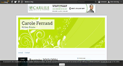 Desktop Screenshot of caroleferrand.over-blog.com