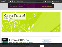 Tablet Screenshot of caroleferrand.over-blog.com