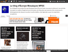 Tablet Screenshot of europemosaiquesnpdc.over-blog.com