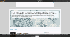 Desktop Screenshot of lapoteriedelaforge.over-blog.com