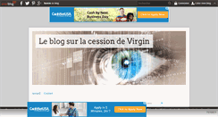 Desktop Screenshot of cdvirgin.over-blog.com
