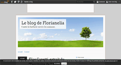 Desktop Screenshot of florianelia.over-blog.com