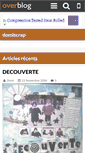 Mobile Screenshot of domiscrap.over-blog.com