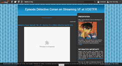 Desktop Screenshot of detective-conan-episode.over-blog.fr