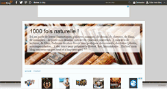 Desktop Screenshot of 1000foisnaturelle.over-blog.com