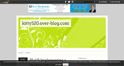 Desktop Screenshot of kitty520.over-blog.com